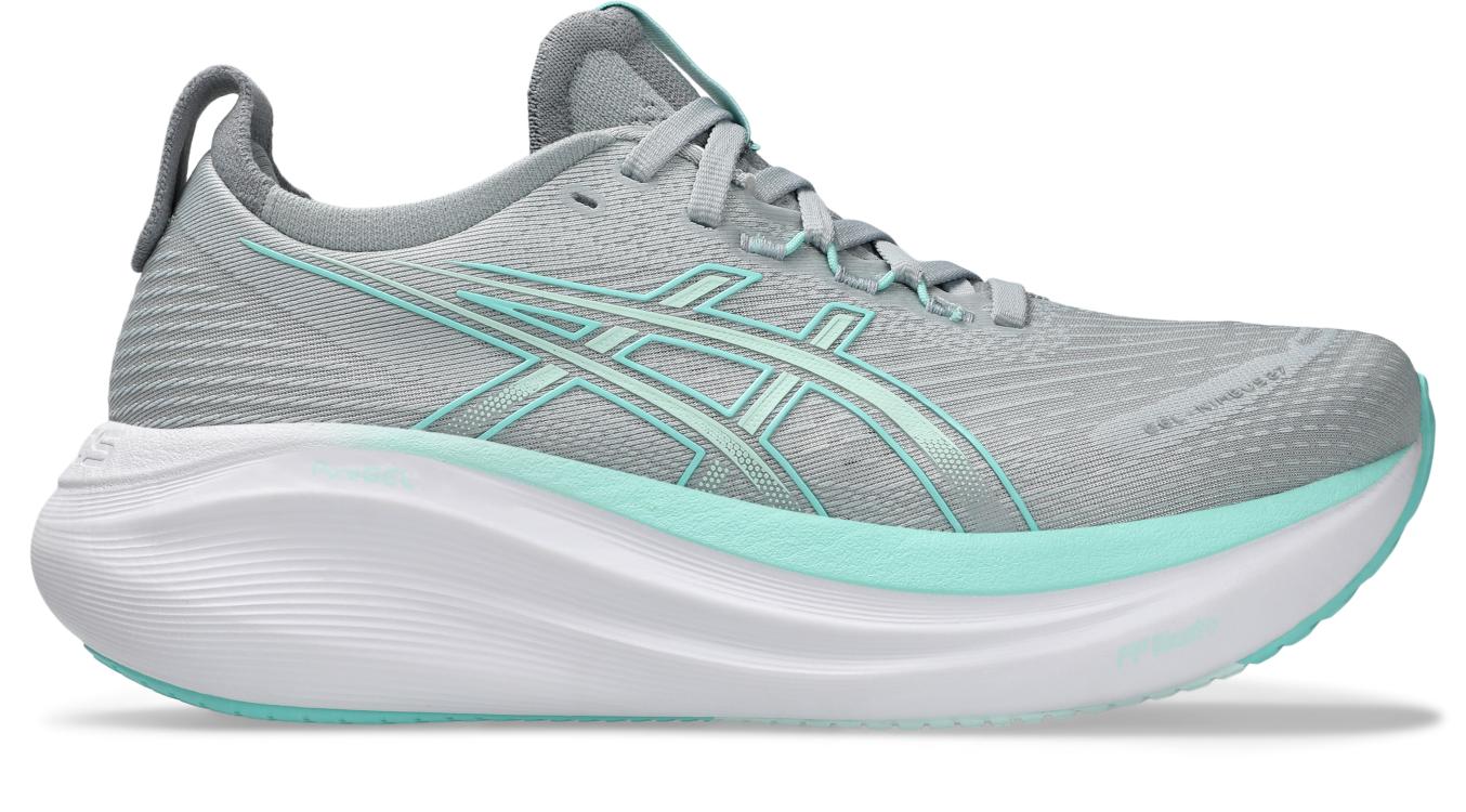 ASICS W Nimbus 27 D PEDIMOUNT GREY/ILLUMINATE MINT