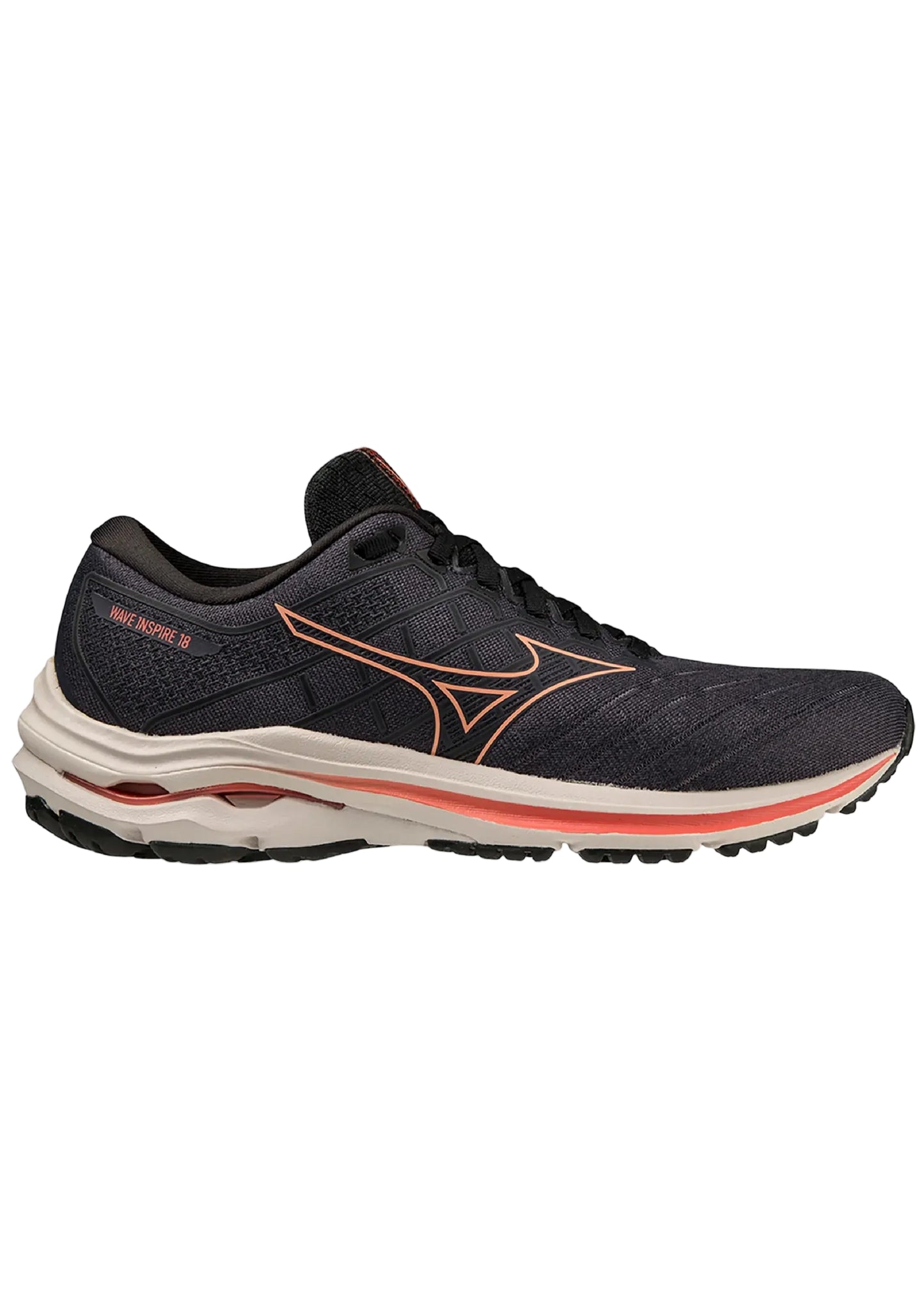 MIZUNO W Inspire 18 Waveknit BLACK/ROSE