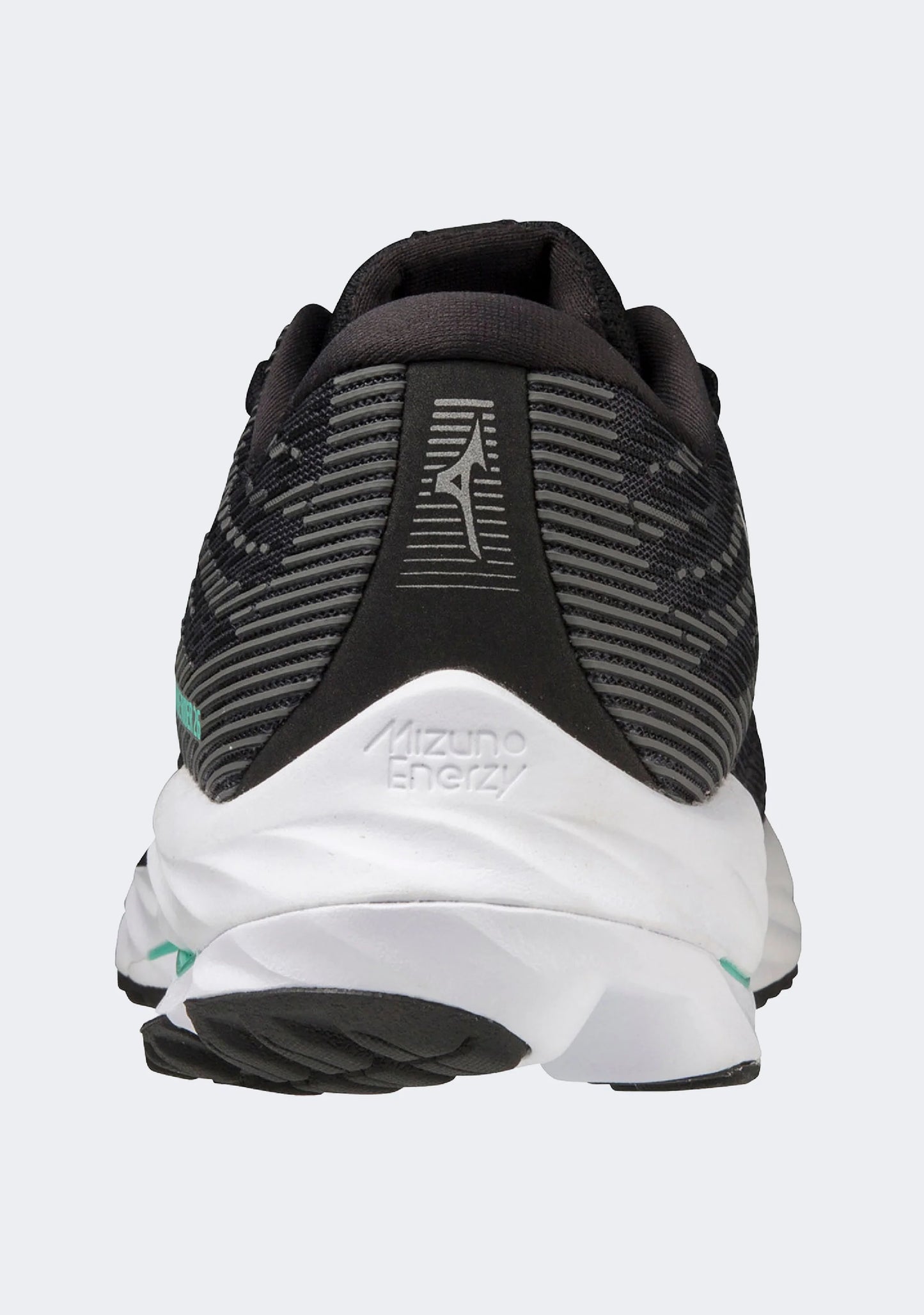 MIZUNO W Wave Rider 26 BLACK/NIMBUS CLOUD/BISCAY GREEN