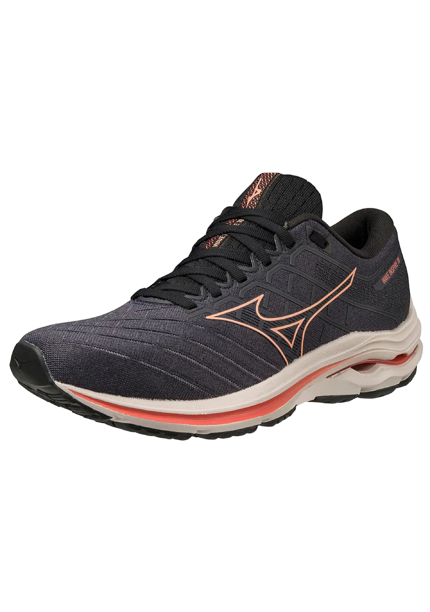 MIZUNO W Inspire 18 Waveknit BLACK/ROSE