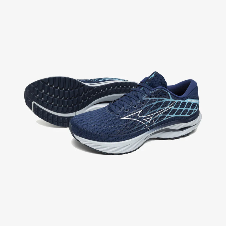 MIZUNO M Wave Inspire 20 (d) ESTATE BLUE/WHITE/RIVER BLUE