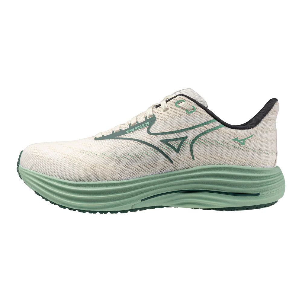 MIZUNO M Rider 29 (2E) SNOW WHITE/BISTRO GREEN/CREME