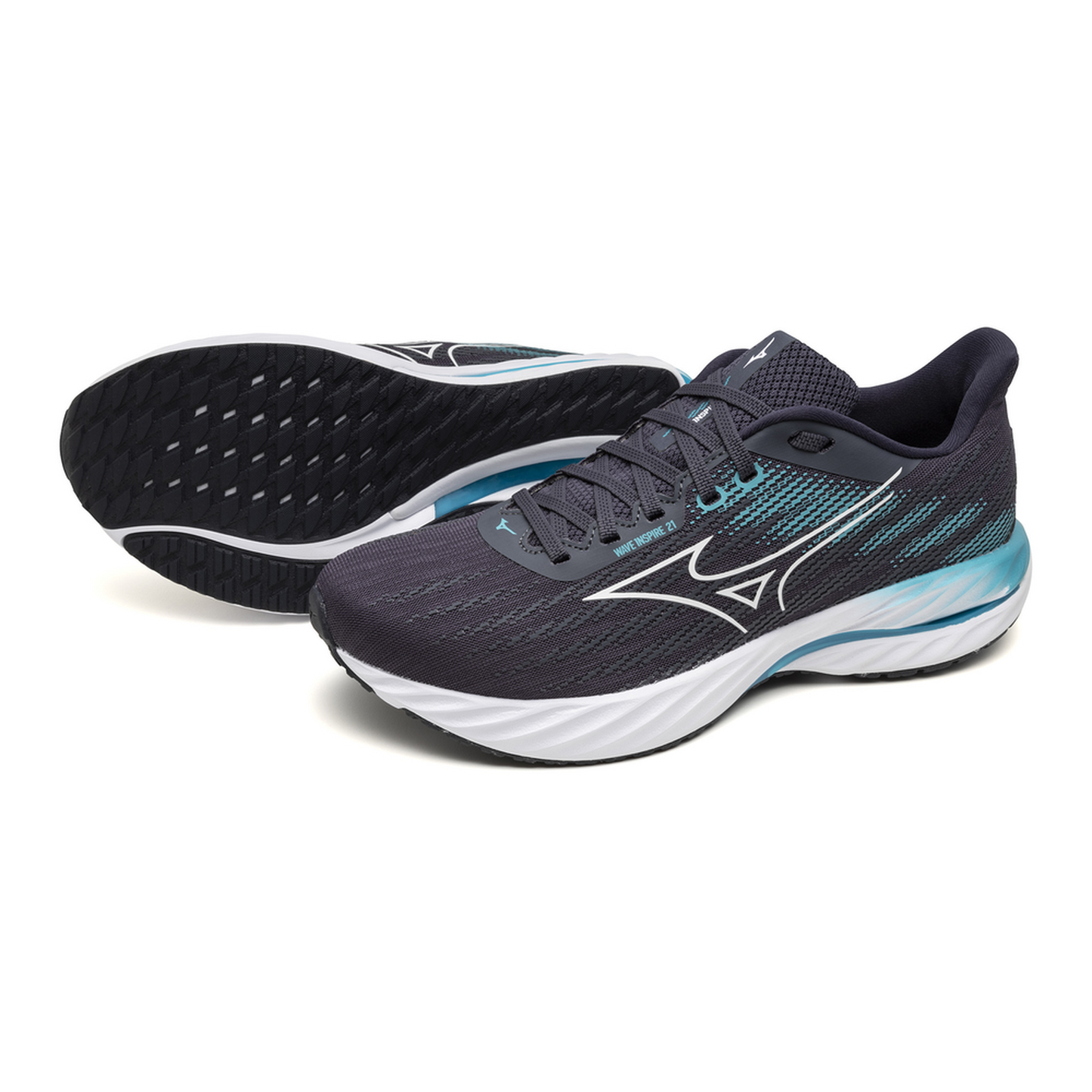 MIZUNO M Wave Inspire 21 D ODYSSEY GREY/WHITE/CAPRO BREEZE