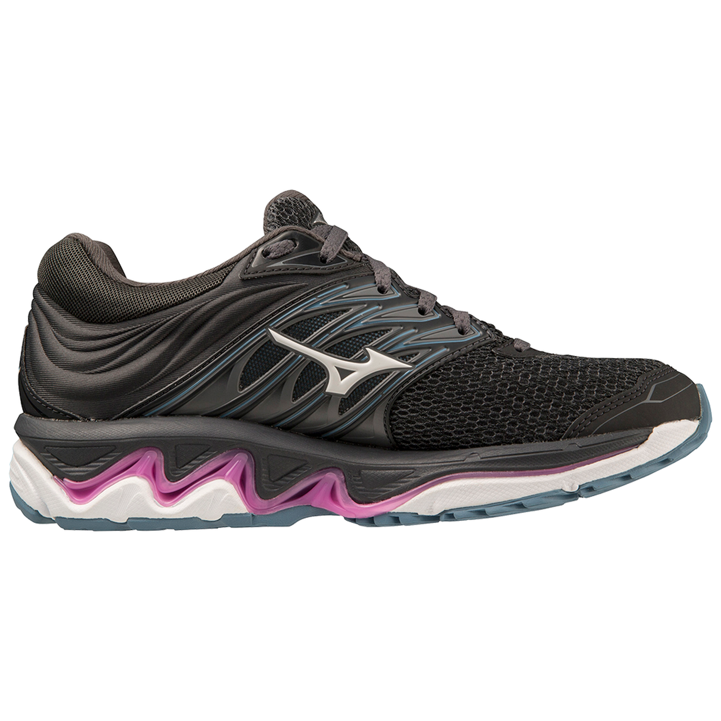 MIZUNO W Wave Paradox 5 (w) Black Oyster/Nimbus Cloud/Neon P