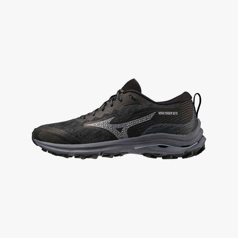 MIZUNO W Wave Rider Gtx BLACK/OMBRE BLUE/SILVERSTAR