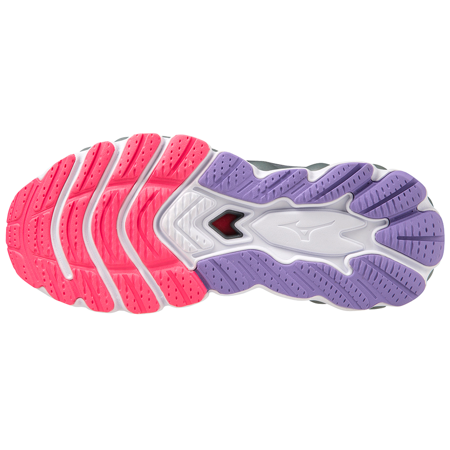 MIZUNO W Wave Sky 7 (w) Pearl Blue/White/High-Vis Pink