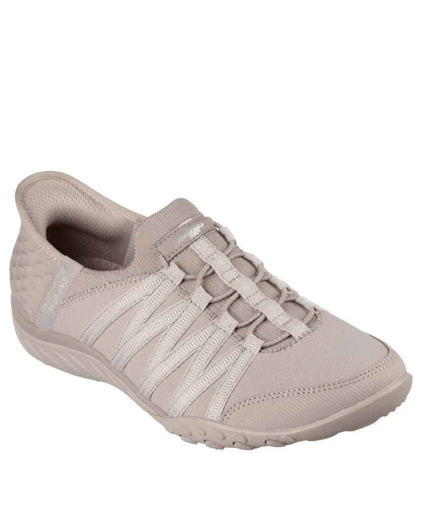SKECHERS W Breathe Easy-rme DARK TAUPE
