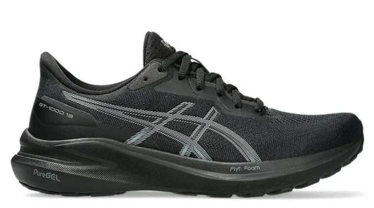 ASICS W GT 1000 13 BLACK/STEEL GREY