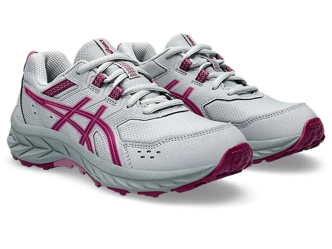ASICS K Venture 9 GS PIEDMONT GREY/BLACKBERRY