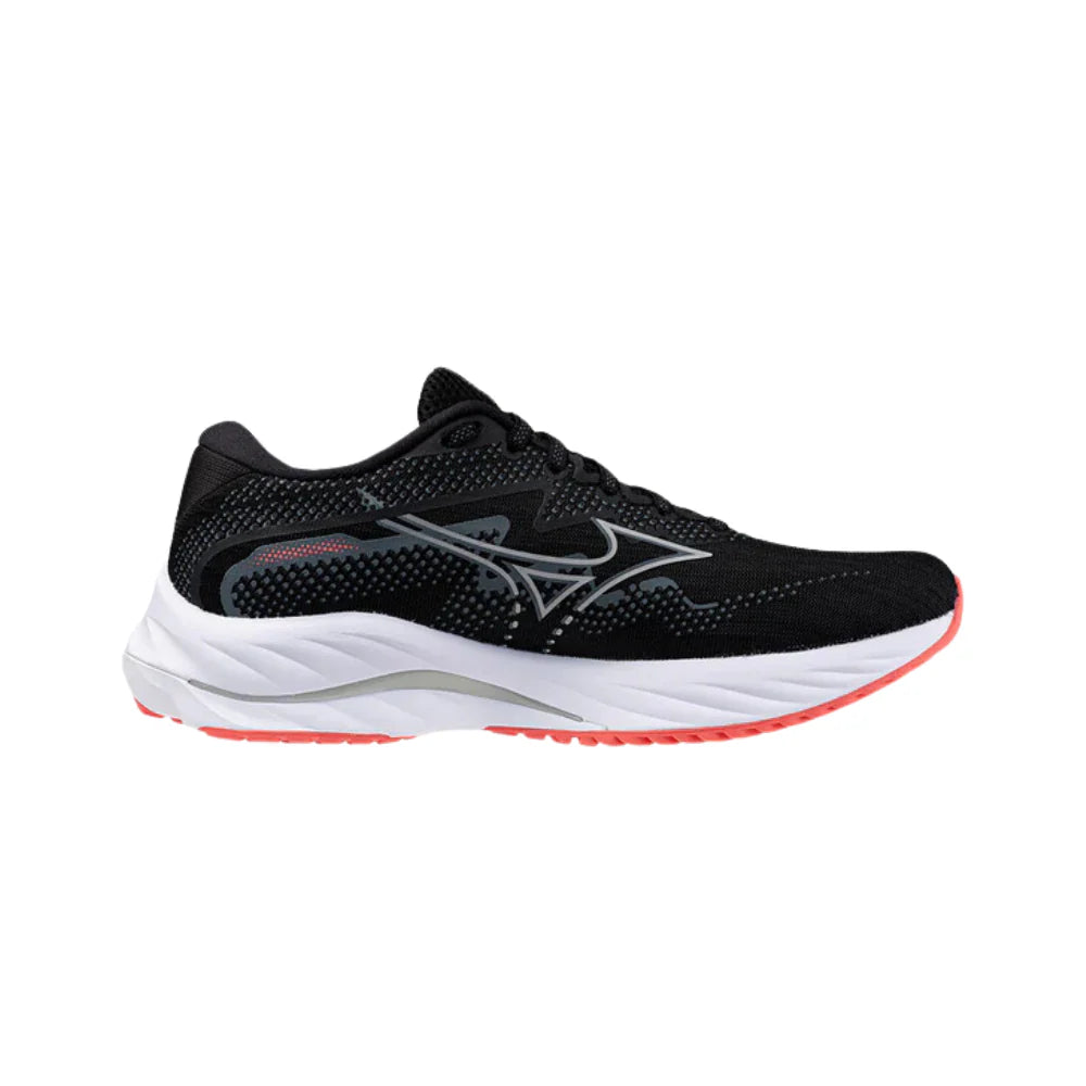 MIZUNO W Wave Rider 27 BLACK/NICKEL/DUBARRY