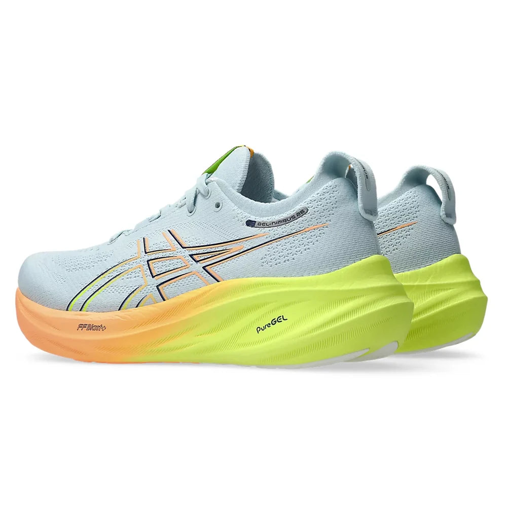ASICS W Gel-nimbus 26 (paris) Women Cool Grey/safety Yellow