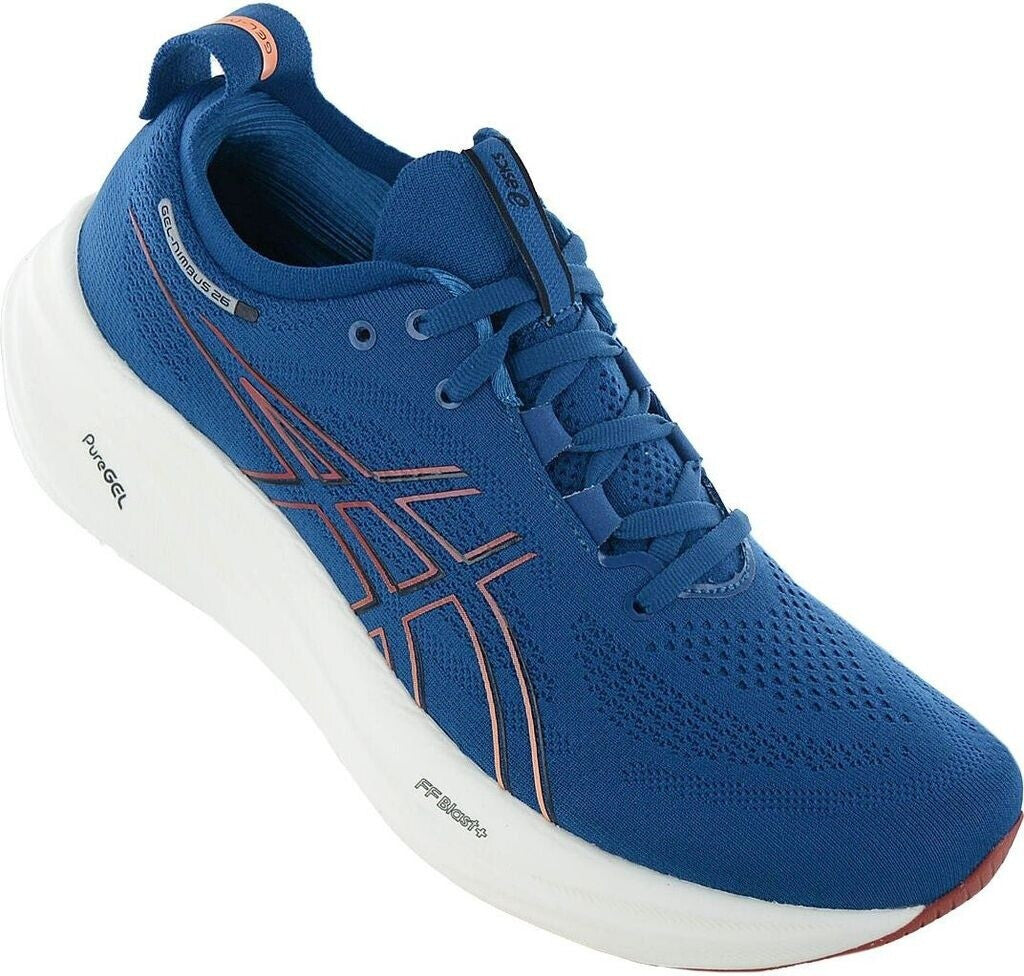 ASICS M Gel-nimbus 26 (2E) Rich Navy/faded Orange RICH NAVY/