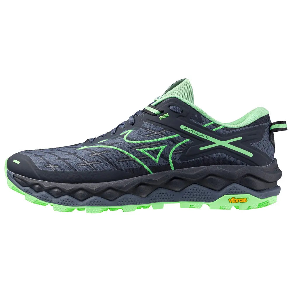 MIZUNO M Wave Mujin 10 (d) Vintage Indigo/Neo Mint/India Ink