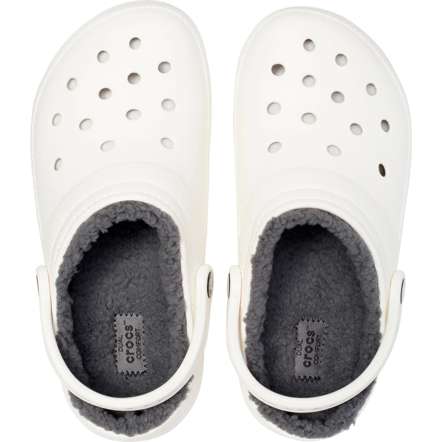 CROCS U Classic Lined Clog- White