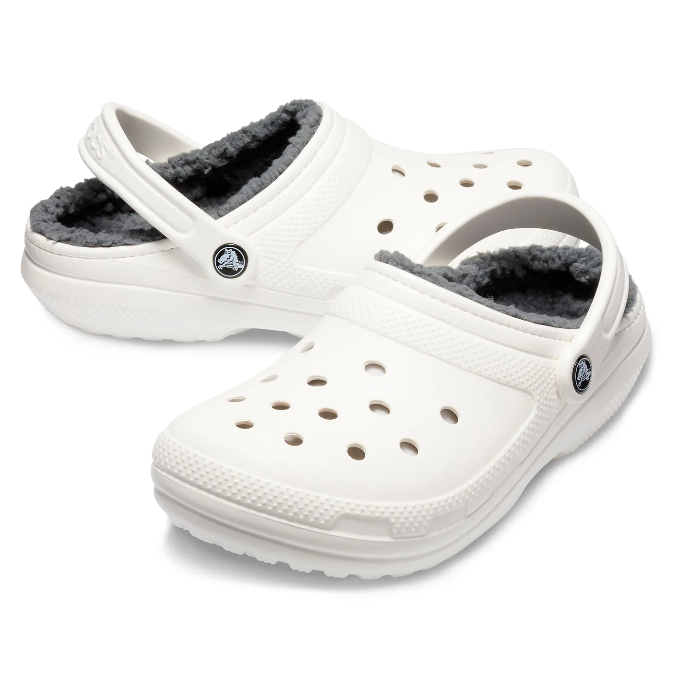 CROCS U Classic Lined Clog- White