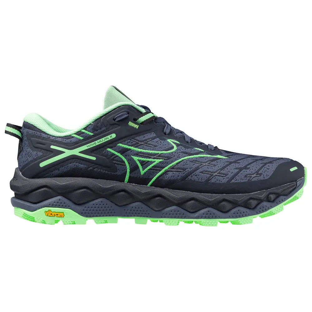 MIZUNO M Wave Mujin 10 (d) Vintage Indigo/Neo Mint/India Ink
