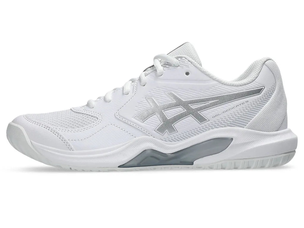 ASICS W Dedicate 9 WHITE/PURE SILVER