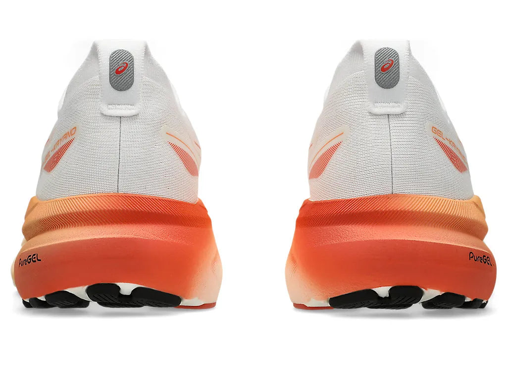 ASICS W Kayano 31 B WHITE/FADED ORANGE