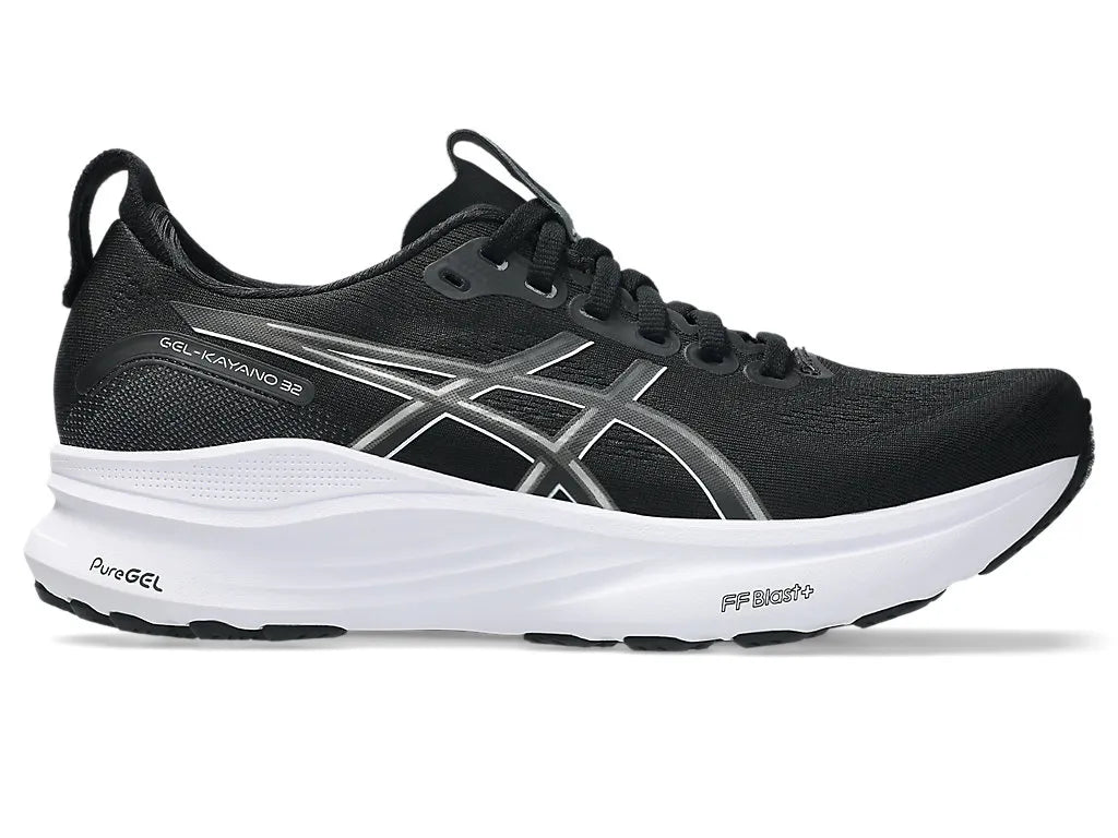 ASICS W Kayano 32 B BLACK/WHITE