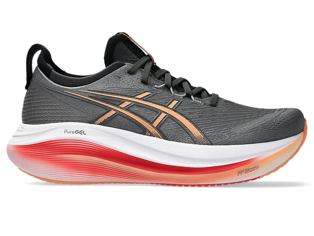 ASICS M Gel Nimbus 27 (2E) CARBON/MOJABE