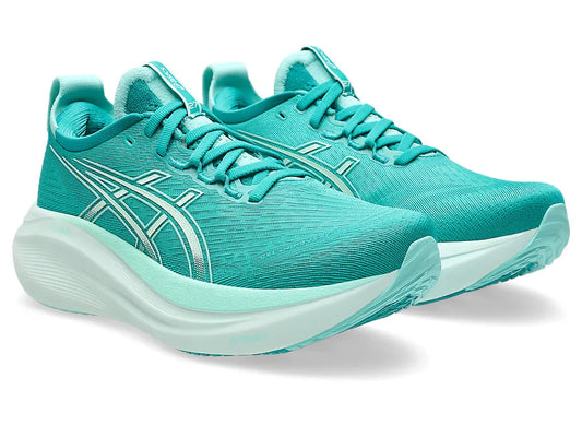 ASICS W Gel Nimbus 27 (b) WAVE TEAL/ILLUMATE MINT
