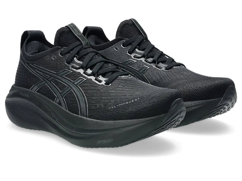 ASICS W Nimbus 27 BLACK/GREEN GLOW