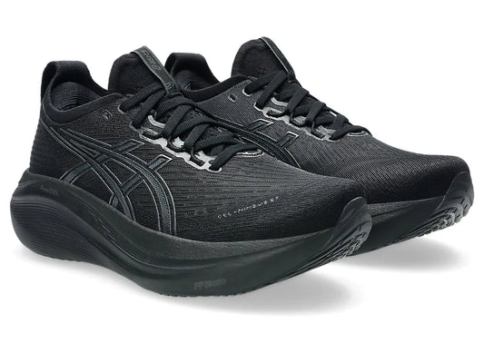 ASICS W Nimbus 27 BLACK/GREEN GLOW