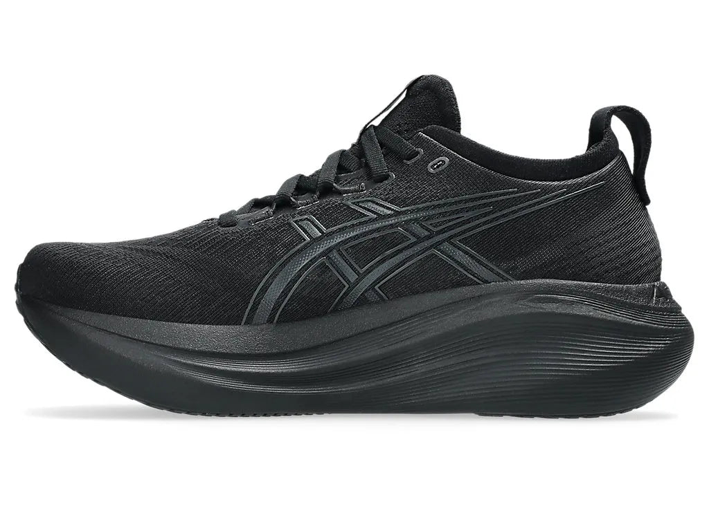 ASICS W Nimbus 27 B BLACK/GRAPHITE GREY