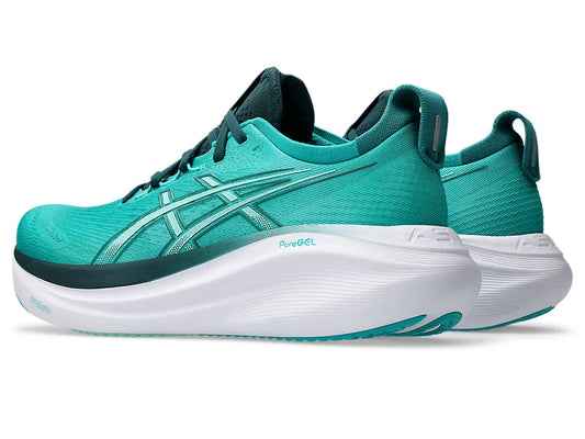 ASICS M Gel Nimbus 27 (d) WAVE TEAL/ILLUMATE MINT