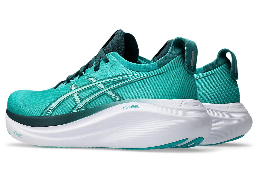ASICS M Gel Nimbus 27 (d) WAVE TEAL/ILLUMATE MINT