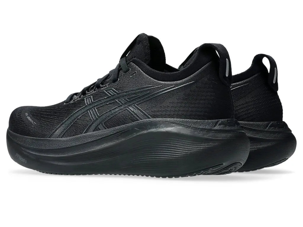 ASICS W Nimbus 27 B BLACK/GRAPHITE GREY
