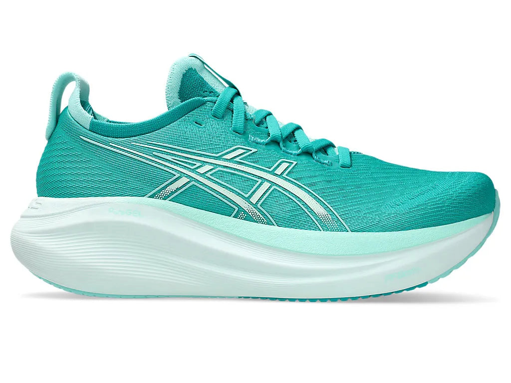 ASICS W Gel Nimbus 27 (b) WAVE TEAL/ILLUMATE MINT