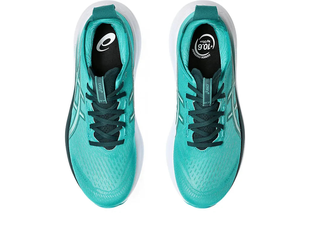 ASICS M Gel Nimbus 27 (d) WAVE TEAL/ILLUMATE MINT