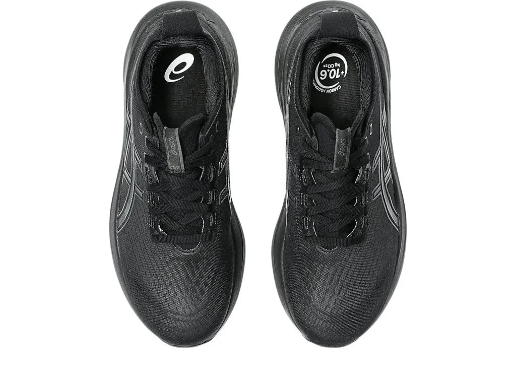 ASICS W Nimbus 27 B BLACK/GRAPHITE GREY