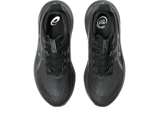 ASICS W Nimbus 27 B BLACK/GRAPHITE GREY