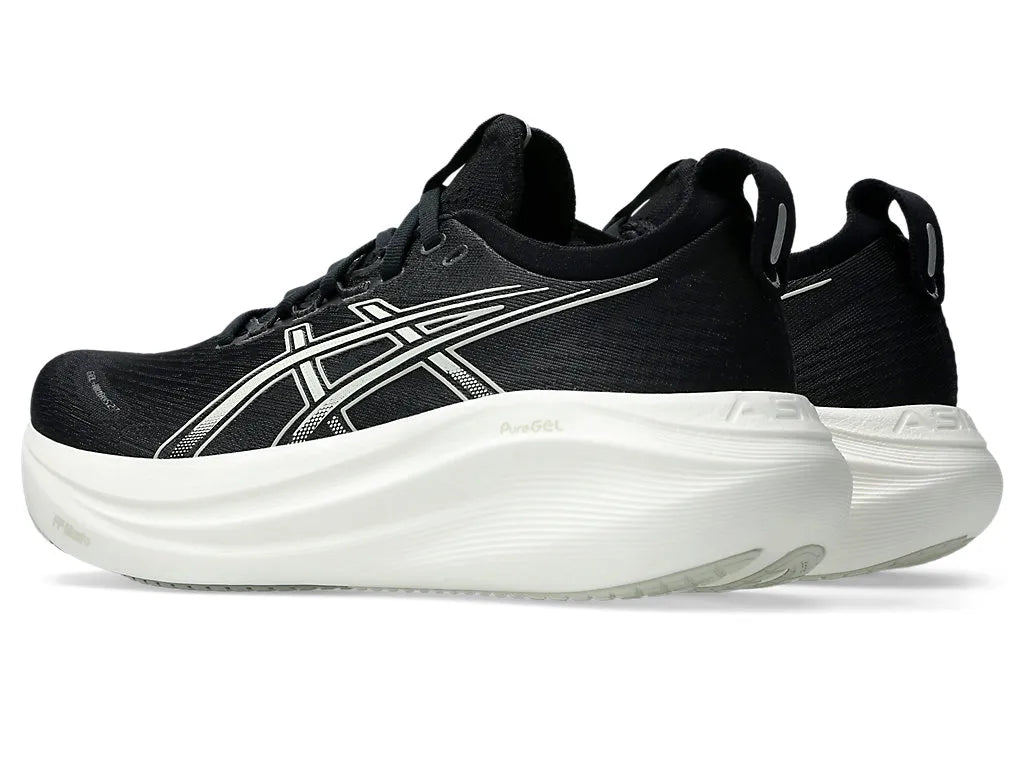ASICS W Nimbus 27 (b) BLACK/LAVA GLOW