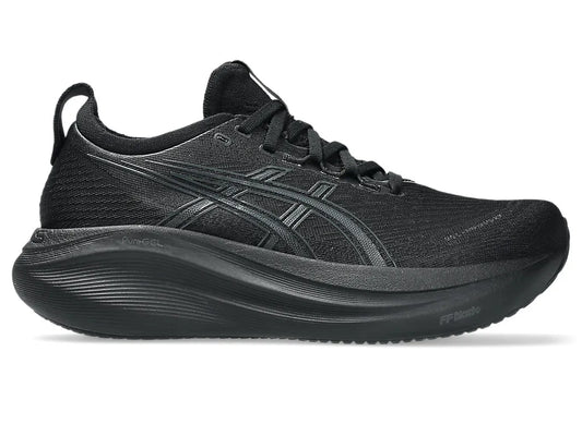 ASICS M Nimbus 27 (d) BLACK/GREEN GLOW