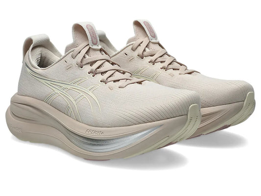 ASICS W Nimbus 28 (b) MINERAL BEIGE/CREAM