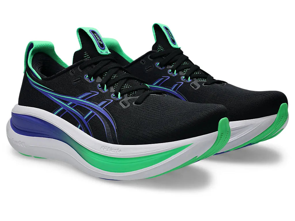 ASICS M Nimbus 28 (d) BLACK/COBBLE