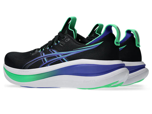ASICS M Nimbus 28 (d) BLACK/COBBLE