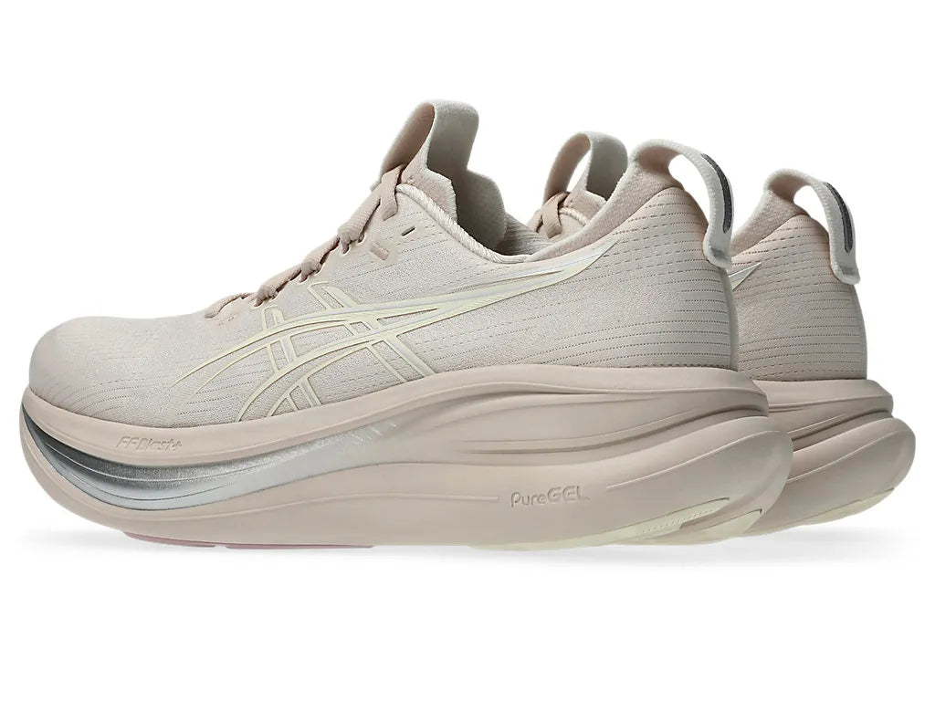 ASICS W Nimbus 28 (b) MINERAL BEIGE/CREAM