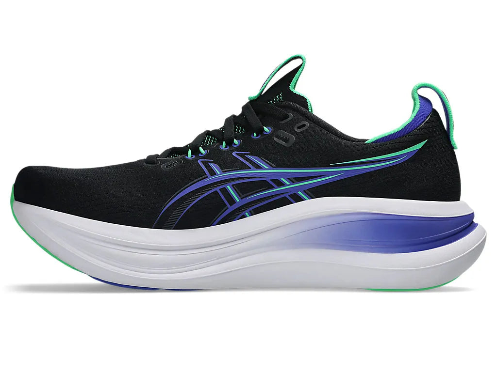 ASICS M Nimbus 28 (d) BLACK/COBBLE