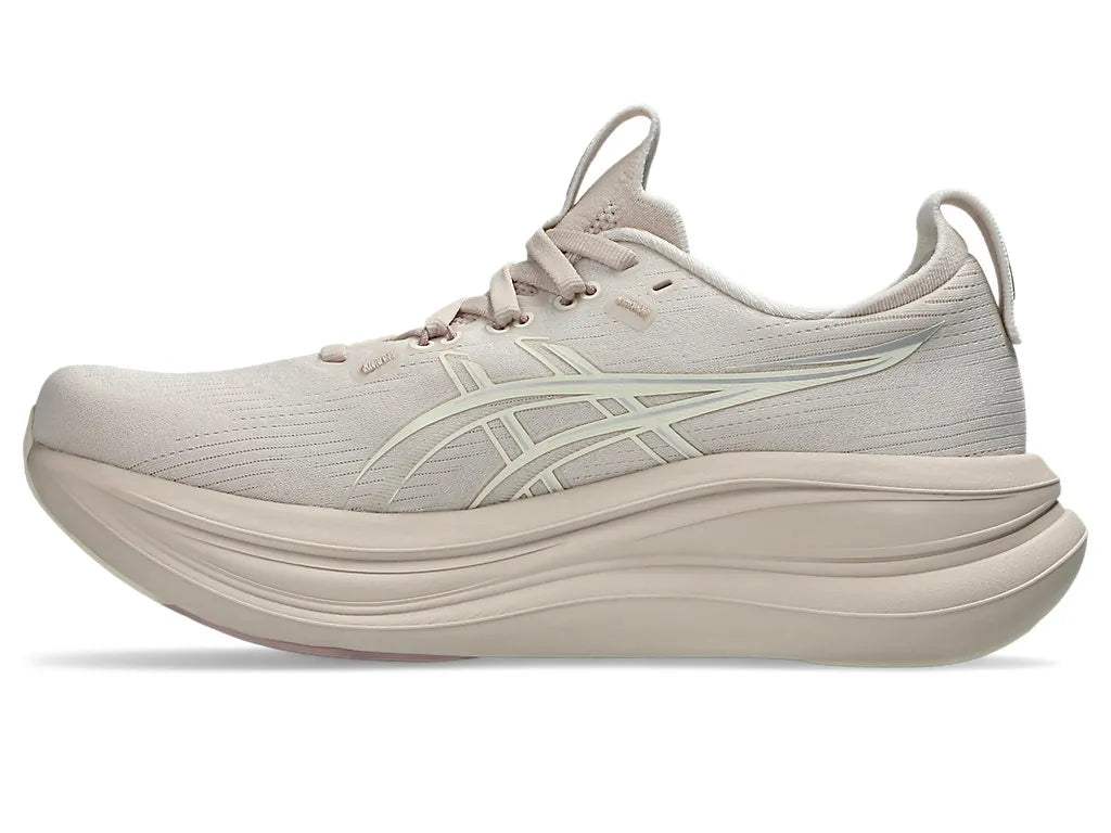 ASICS W Nimbus 28 (b) MINERAL BEIGE/CREAM