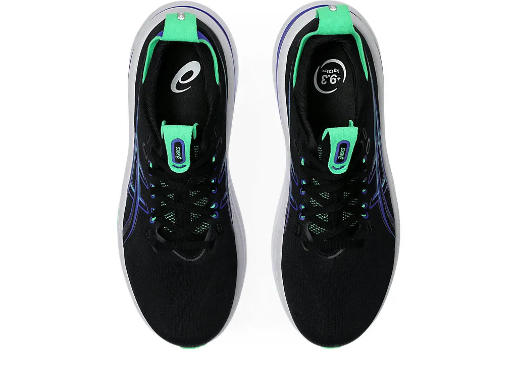 ASICS M Nimbus 28 (d) BLACK/COBBLE