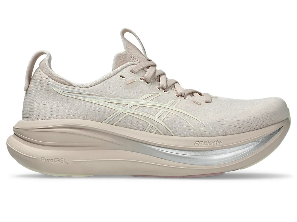 ASICS W Nimbus 28 (b) MINERAL BEIGE/CREAM