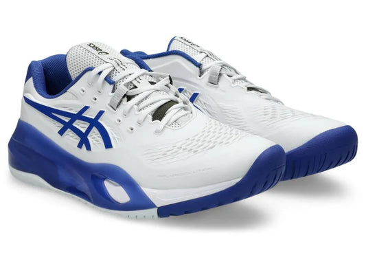 ASICS M Gel Resolution X WHITE/DARK COBALT