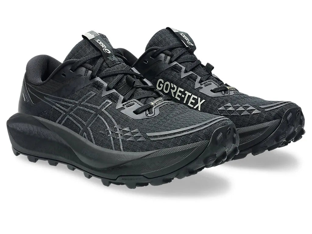 ASICS W Gel Trabuco 13 Gtx (b) BLACK/GREEN GLOW