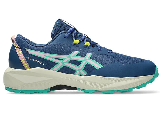 ASICS K Gel-venture 11 GS TWILIGHTBLIUE/AURORA GREEN