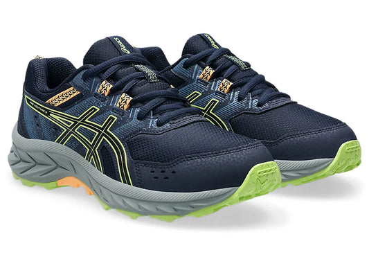 ASICS K Gel-venture 9 GS MIDNIGHT/LIME GREEN