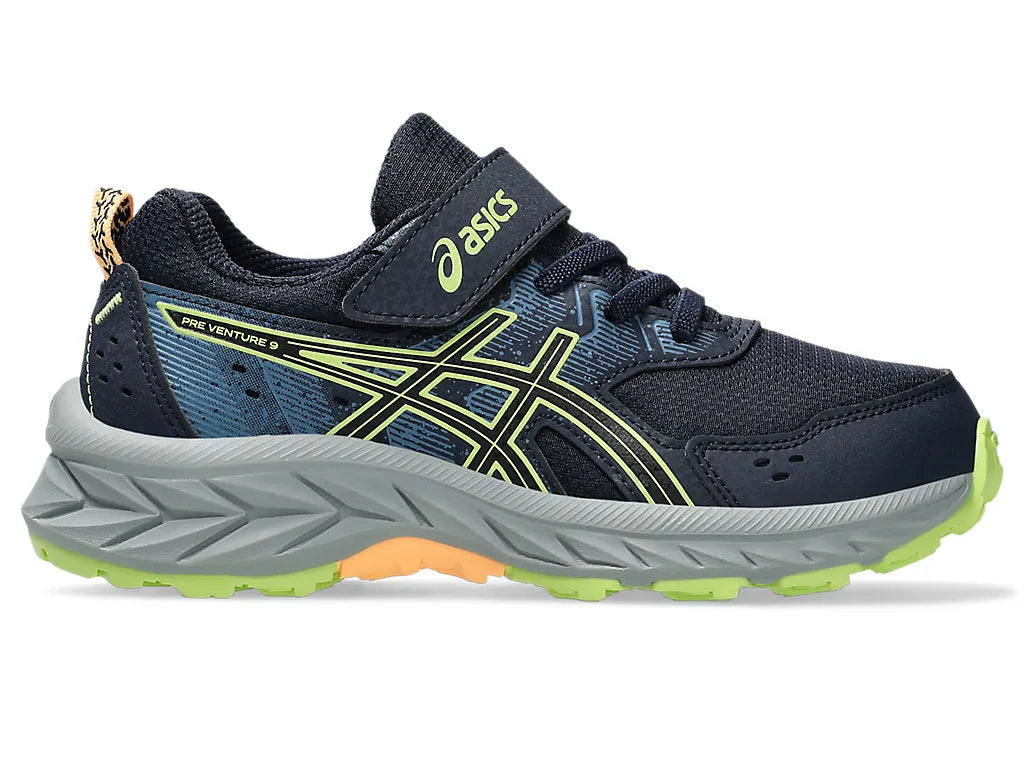 ASICS K Gel-venture 9 PS MIDNIGHT/LIME GREEN